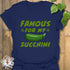 Famous For My Zucchini T-shirt Navy / S T-Shirt