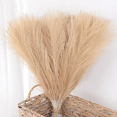 Faux Pampas Grass Decor 15 or 30Pcs | Boho Decor Artificial Plants