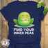 Find Your Inner Peas T-shirt Navy / S T-Shirt