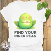 Find Your Inner Peas T-shirt White / S T-Shirt
