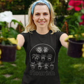 Flourish T-shirt Black / S T-Shirt