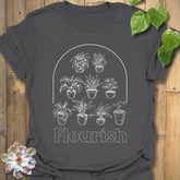 Flourish T-shirt Charcoal / S T-Shirt