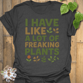 Freaking Plants T-shirt Dark Heather / S T-Shirt