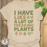 Freaking Plants T-shirt Sand / S T-Shirt