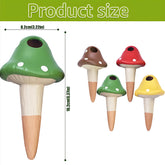 Frog-Shaped Plant Watering Spikes - Automatic Ceramic Irrigation C-4PCS Self Watering Globes