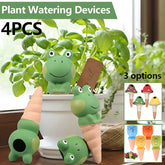 Frog-Shaped Plant Watering Spikes - Automatic Ceramic Irrigation Self Watering Globes