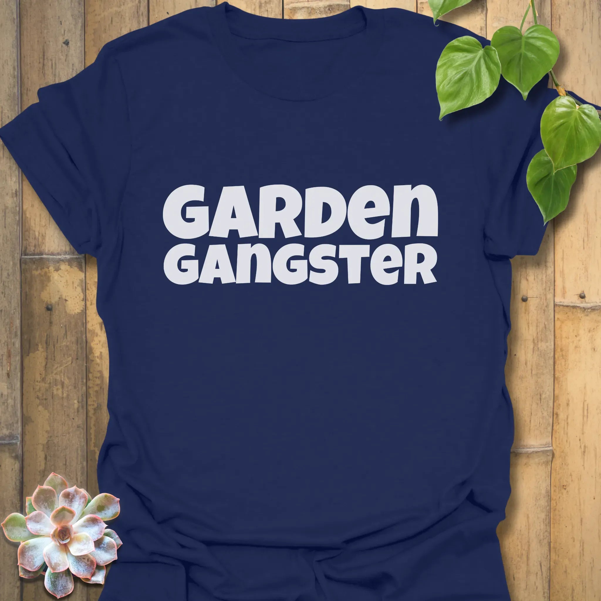 Garden Gangster T-shirt Navy / S T-Shirt