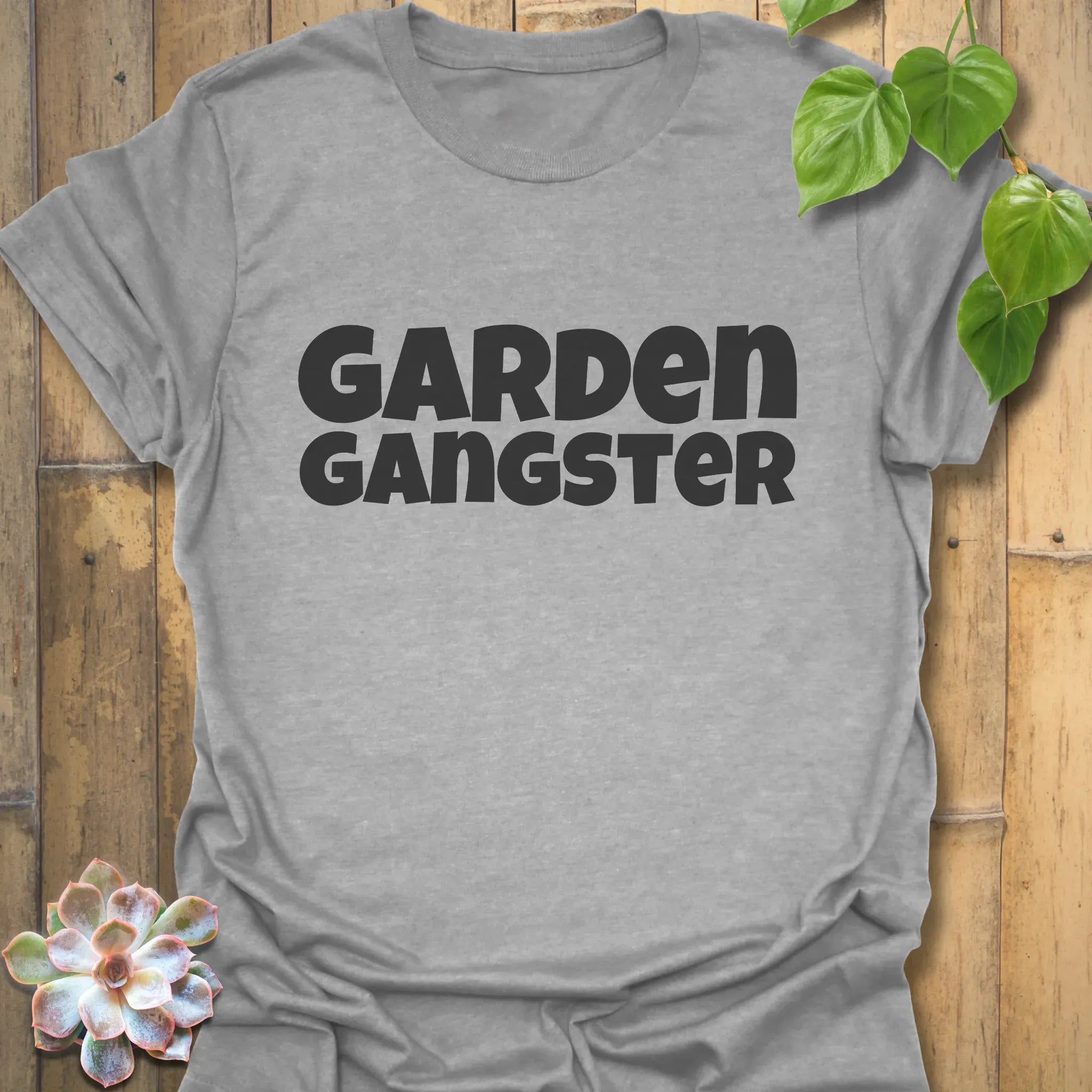 Garden Gangster T-shirt Sport Grey / S T-Shirt