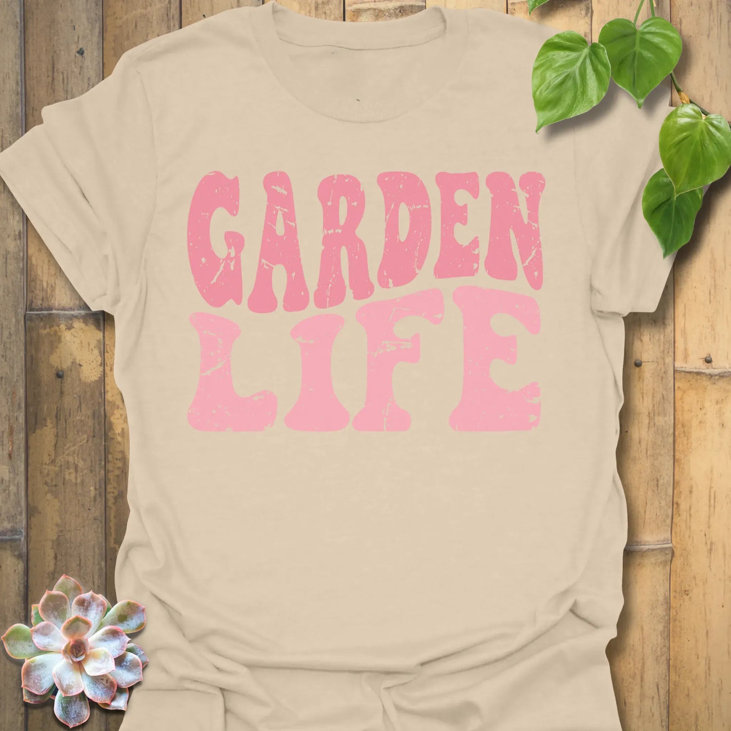 Garden Life T-shirt Sand / S T-Shirt