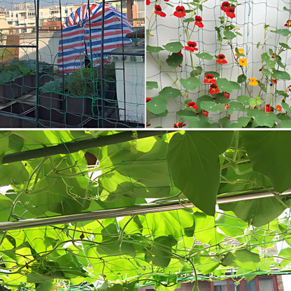 Garden Trellis Netting - Strong Nylon Support for Climbing Plants Plant Support