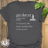 Gardener (noun) T-shirt Charcoal / S T-Shirt