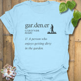 Gardener (noun) T-shirt Light Blue / S T-Shirt