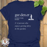 Gardener (noun) T-shirt Navy / S T-Shirt
