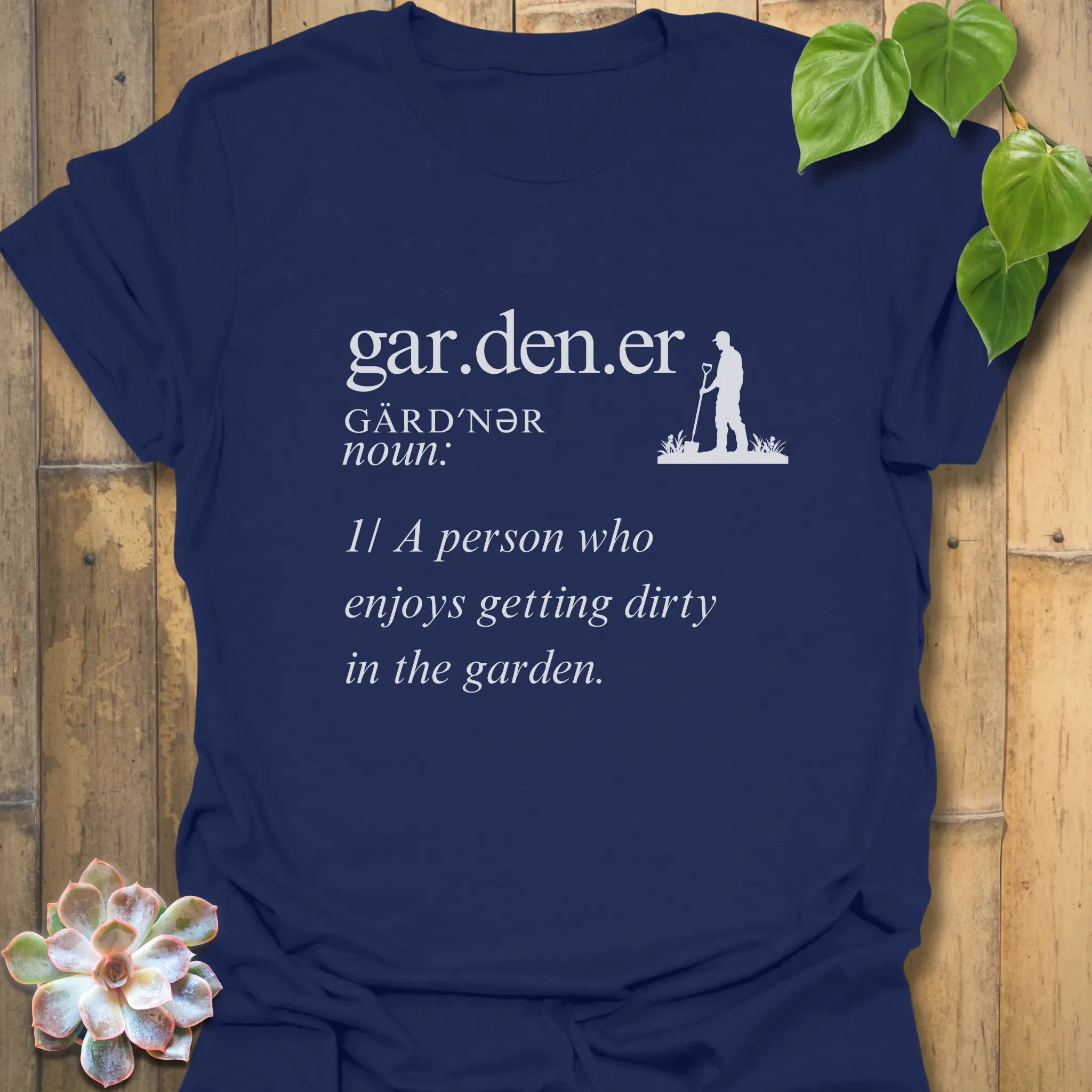 Gardener (noun) T-shirt Navy / S T-Shirt