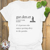 Gardener (noun) T-shirt White / S T-Shirt