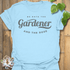 Gardener Rose T-shirt Light Blue / S T-Shirt