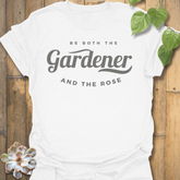 Gardener Rose T-shirt White / S T-Shirt