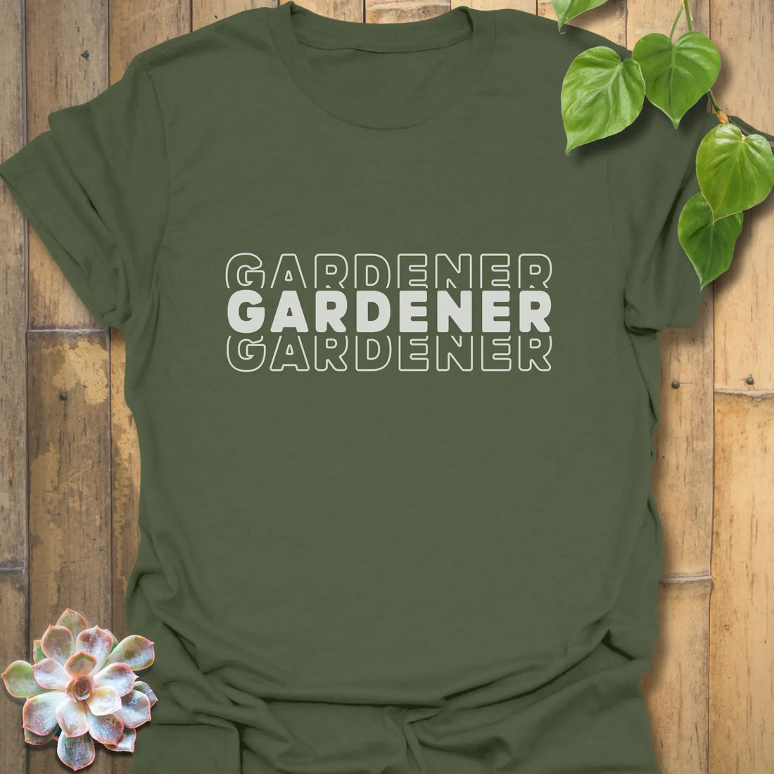 Gardener T-shirt Military Green / S T-Shirt