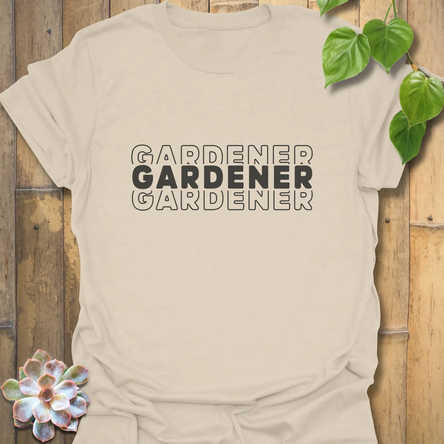 Gardener T-shirt Natural / S T-Shirt
