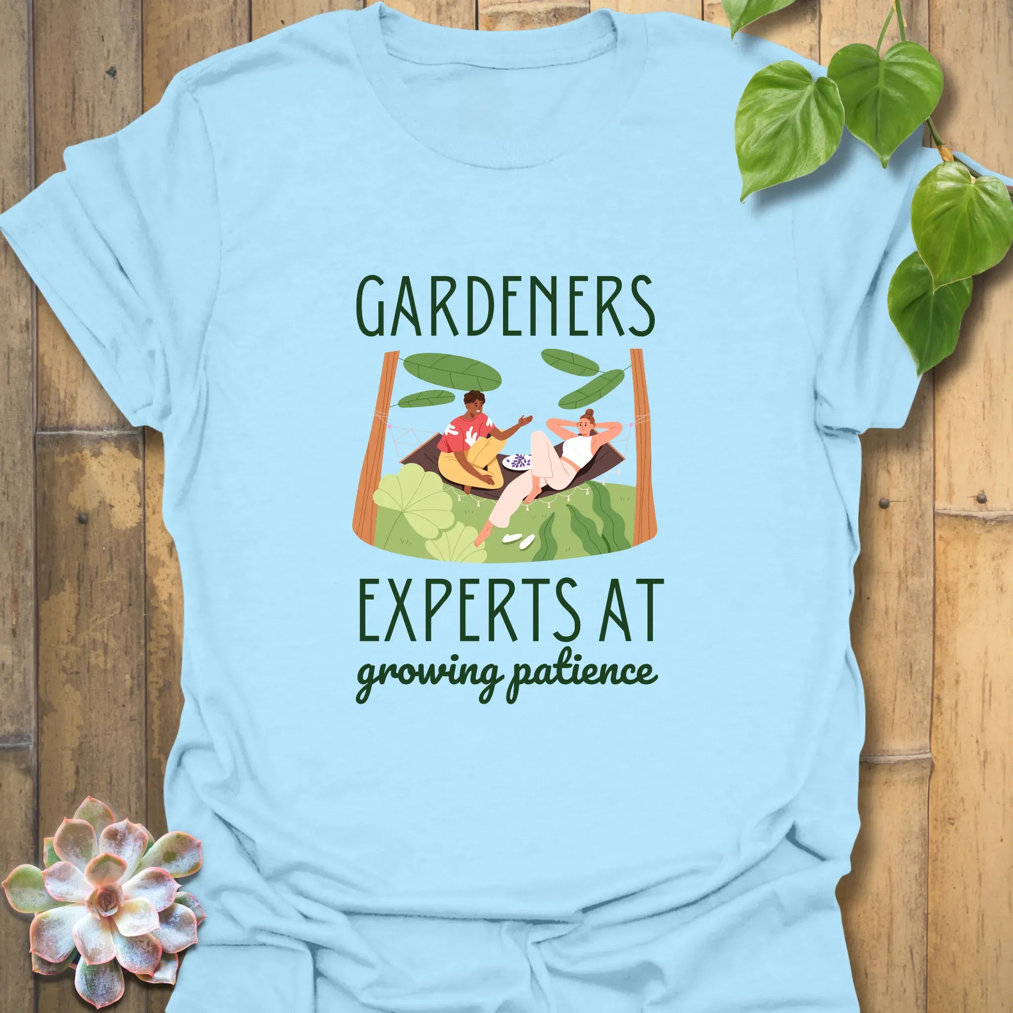 Gardeners Experts T-shirt Light Blue / S T-Shirt