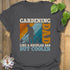 Gardening Dad T-shirt Charcoal / S T-Shirt
