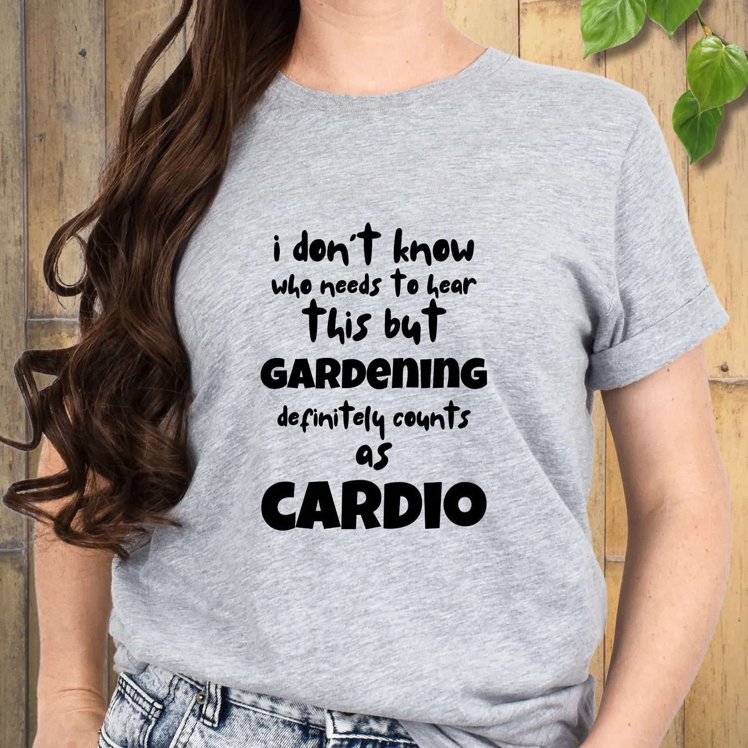 Gardening Definitely Counts As Cardio T-shirt Sport Grey / S T-Shirt