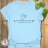Gardening Is Good for the Soul T-shirt Light Blue / S T-Shirt