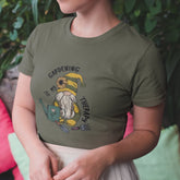 Gardening Is My Therapy T-shirt Military Green / S T-Shirt