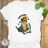 Gardening Is My Therapy T-shirt White / S T-Shirt