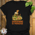 Gardening is Paradise T-shirt Black / S T-Shirt