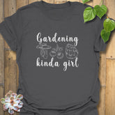 Gardening Kinda Girl T-shirt Charcoal / S T-Shirt
