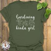 Gardening Kinda Girl T-shirt Military Green / S T-Shirt