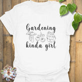 Gardening Kinda Girl T-shirt White / S T-Shirt