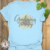 Gardening – My Way of Therapy – T-shirt Light Blue / S T-Shirt