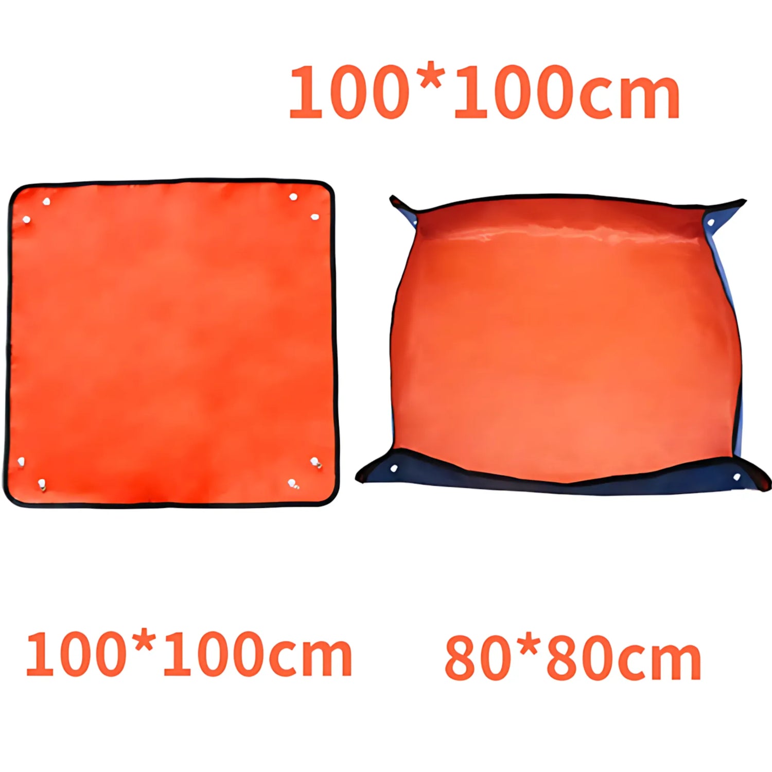 Gardening Potting Mat Orange 100x100 Potting Mat