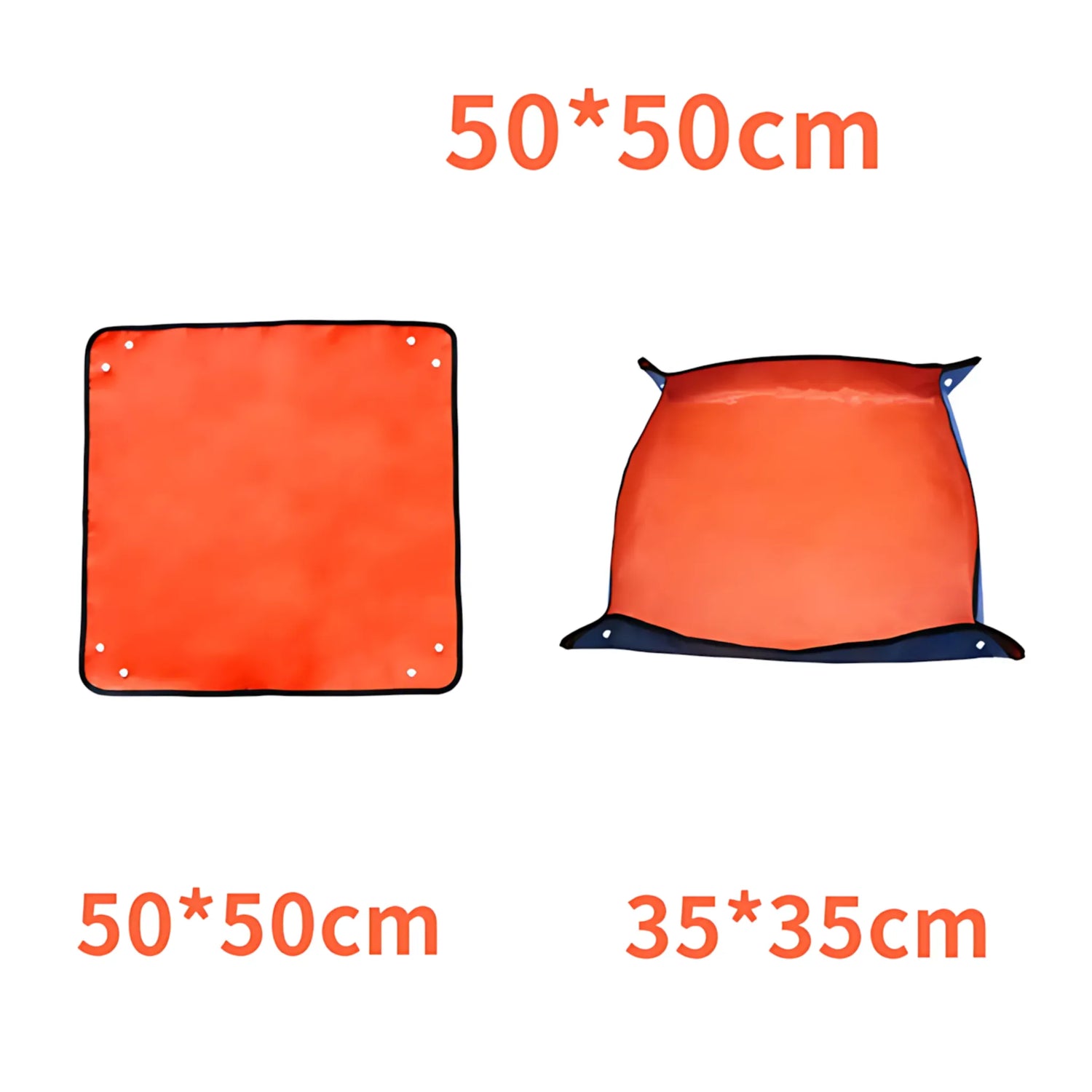 Gardening Potting Mat Orange 50x50 Potting Mat