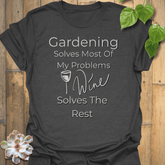 Gardening Solves T-shirt Dark Heather / S T-Shirt