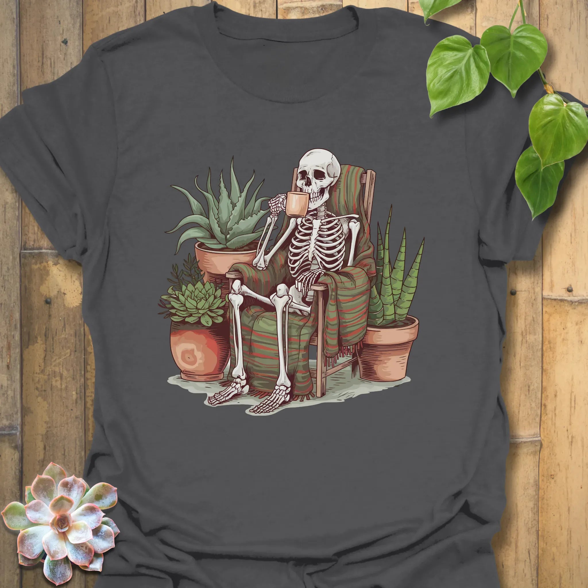Gardening Until I Die T-shirt Charcoal / S T-Shirt