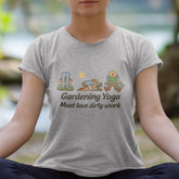 Gardening Yoga T-shirt Sport Grey / S T-Shirt