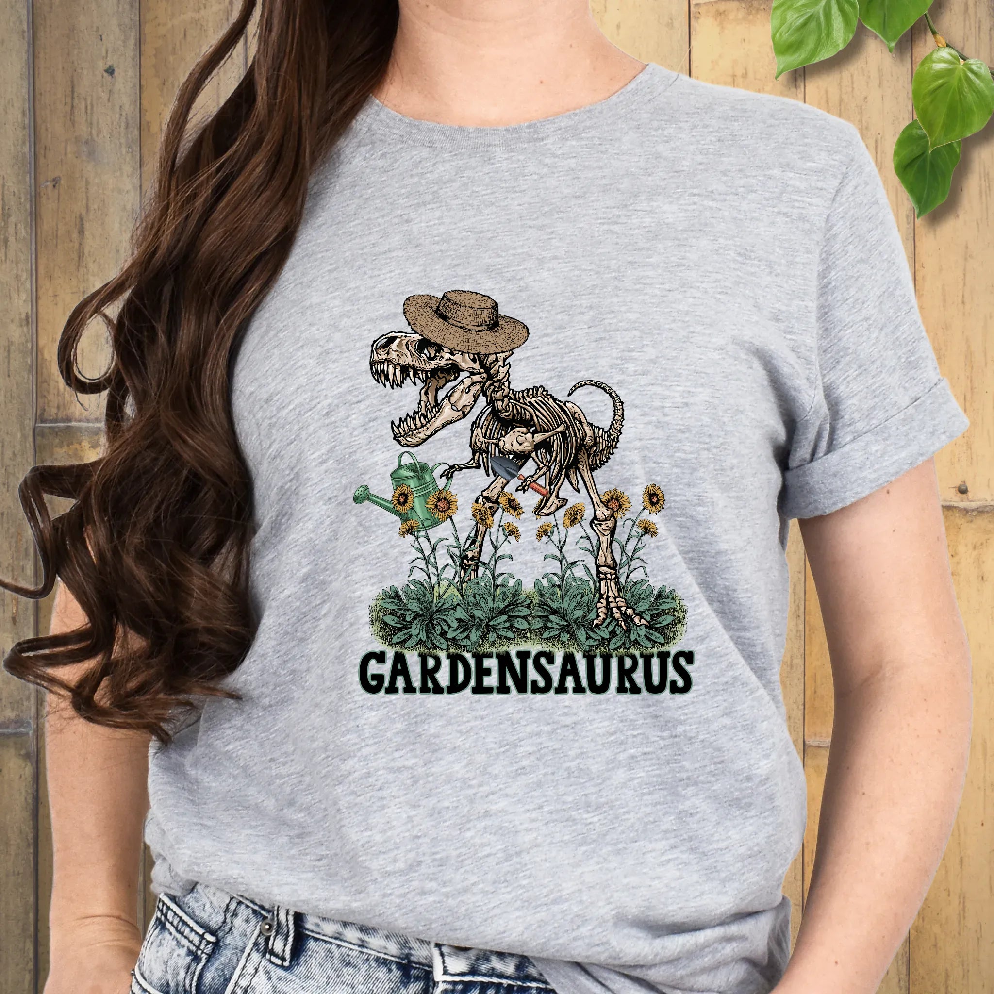 Gardensaurus T-shirt Sport Grey / S T-Shirt
