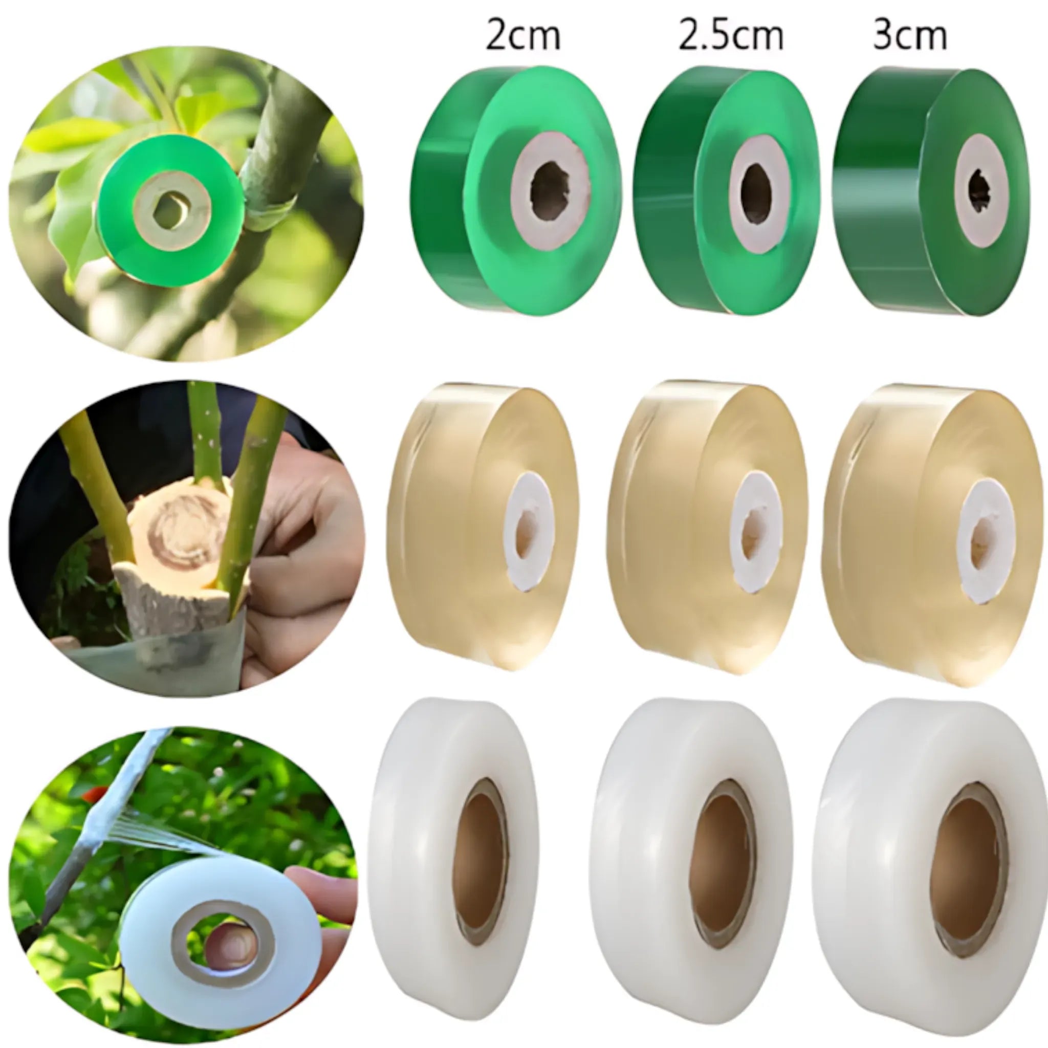 Grafting Tape - Stretchable Self-Adhesive Film for Garden Use Grafting Tape