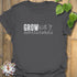 Grow With It T-shirt Charcoal / S T-Shirt
