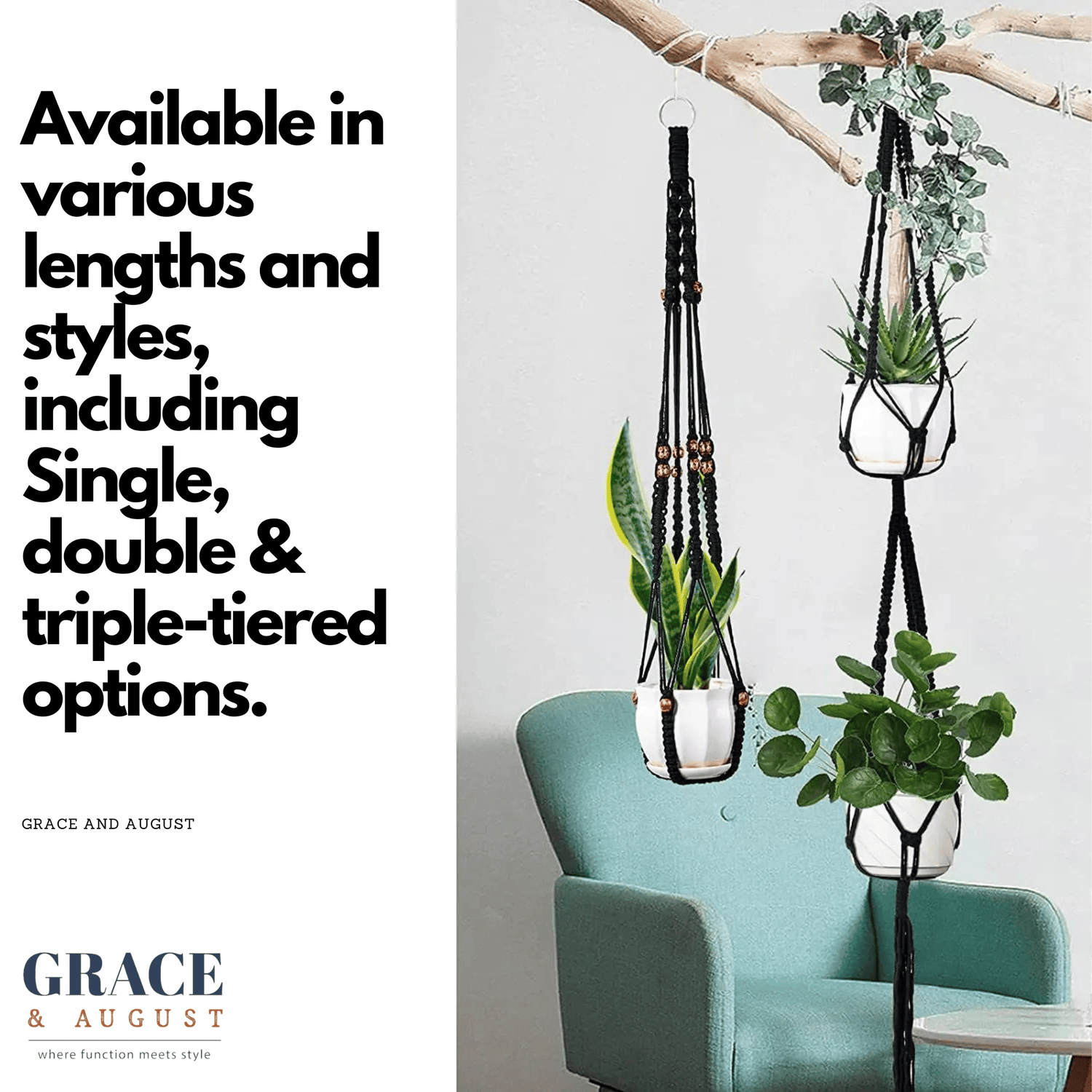 Handmade Macramé Plant Hanger – Limited Stock Plant hangers