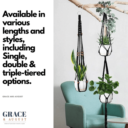 Handmade Macramé Plant Hanger – Limited Stock Plant hangers