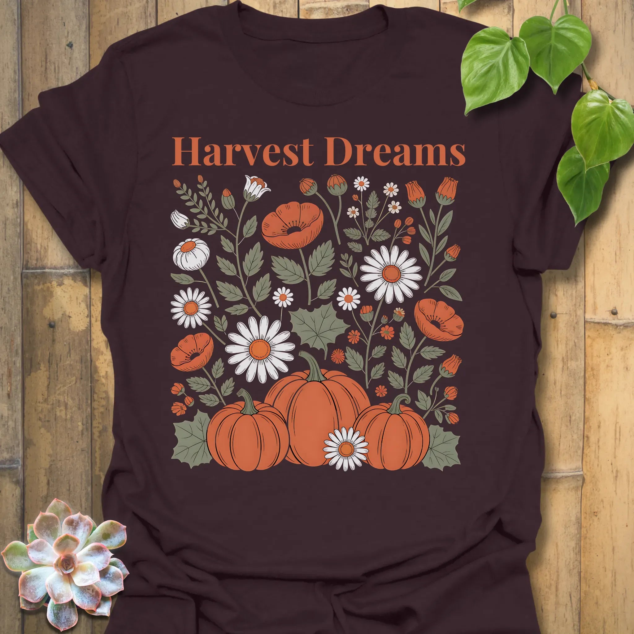 Harvest Dreams T-shirt Dark Chocolate / S T-Shirt