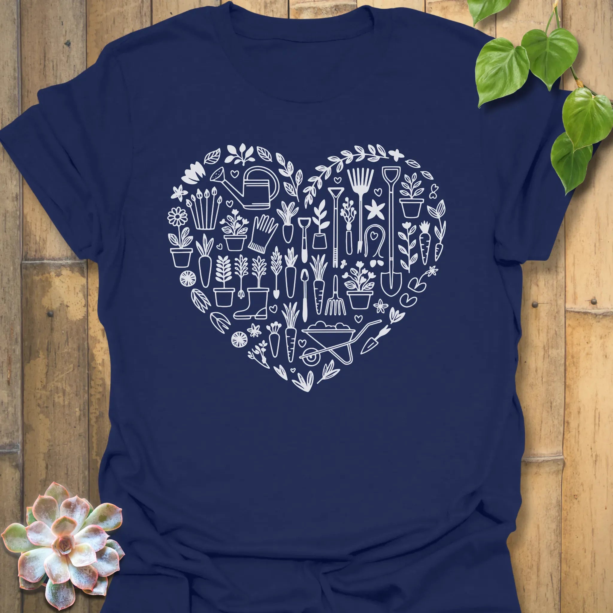 Heart of Gardener T-Shirt Navy / S T-Shirt