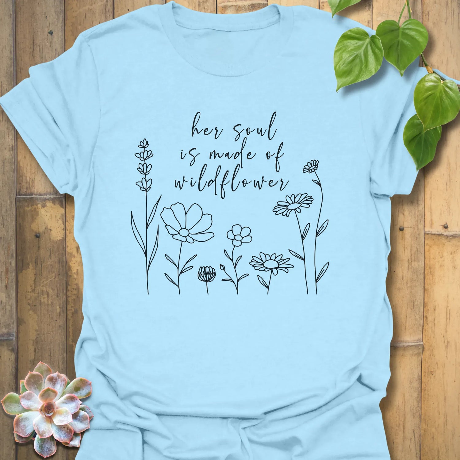 Her Soul T-Shirt Light Blue / S T-Shirt