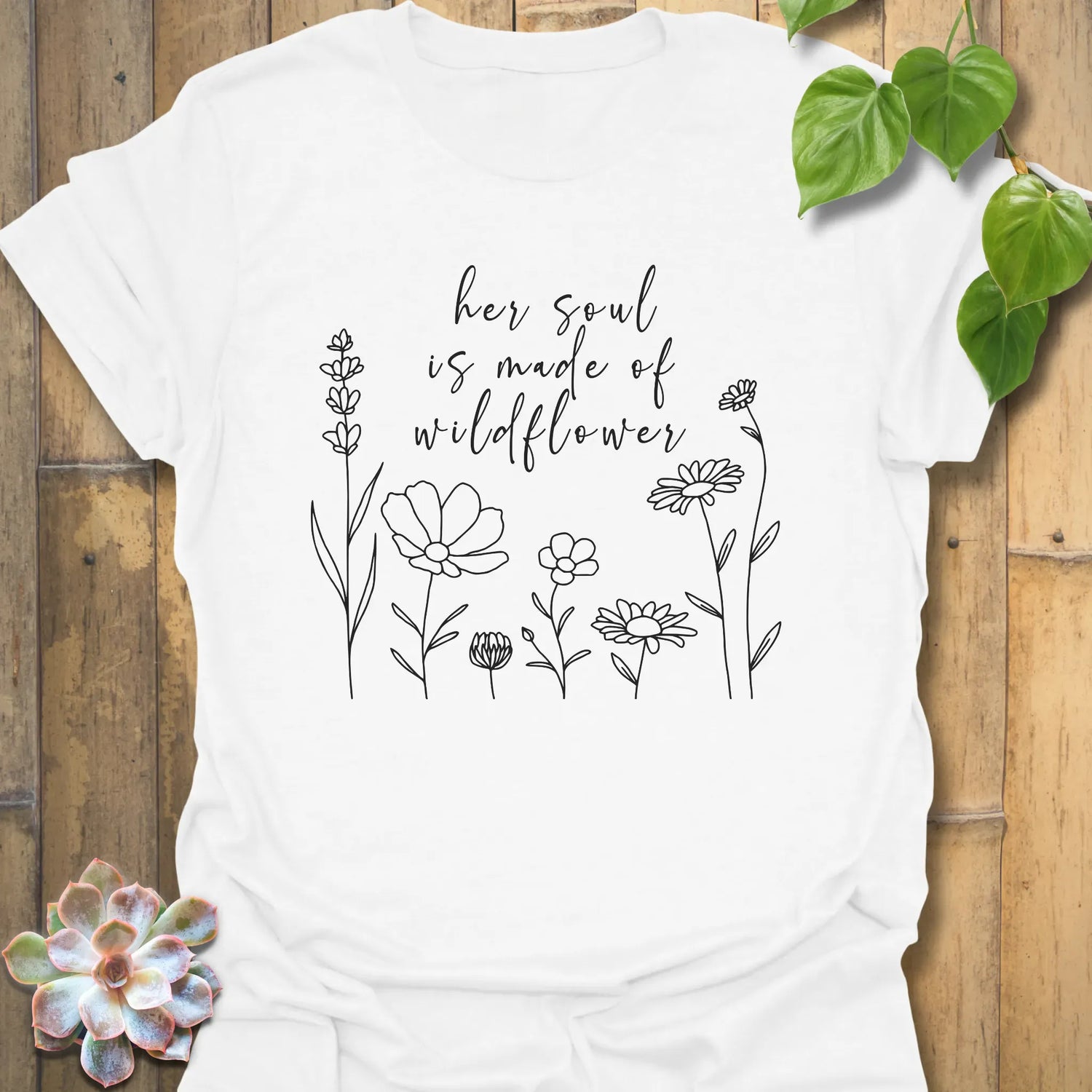 Her Soul T-Shirt White / S T-Shirt