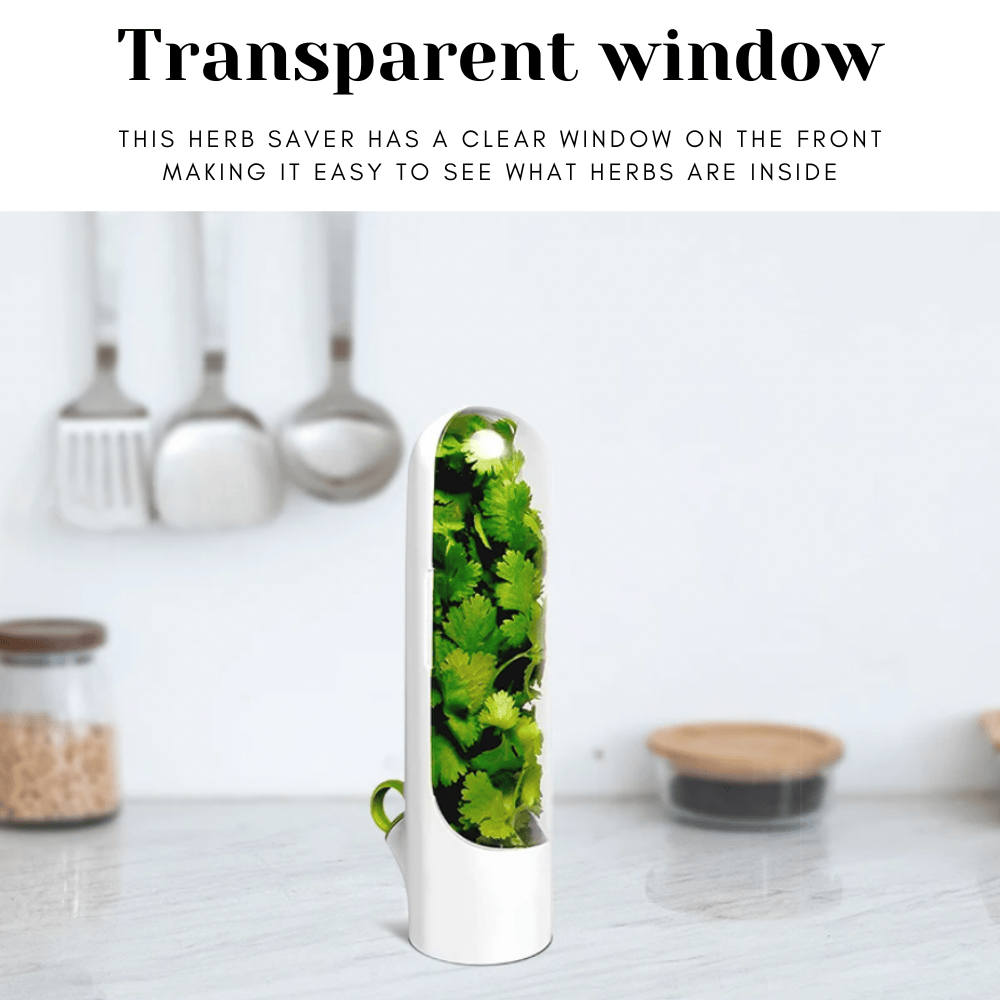 Herb Keeper - Extend Freshness up to 3 weeks, BPA-Free - Clearance Herb Saver