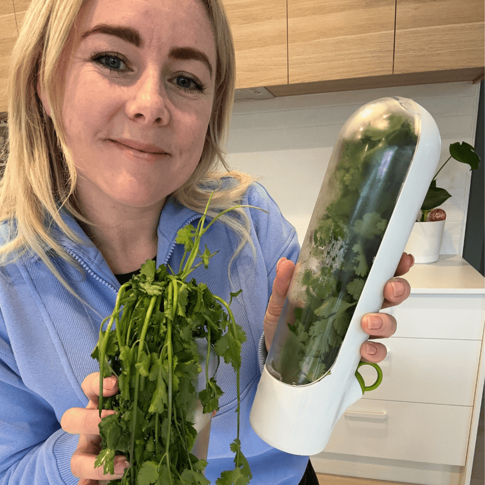 Herb Keeper - Extend Freshness up to 3 weeks, BPA-Free - Clearance Herb Saver